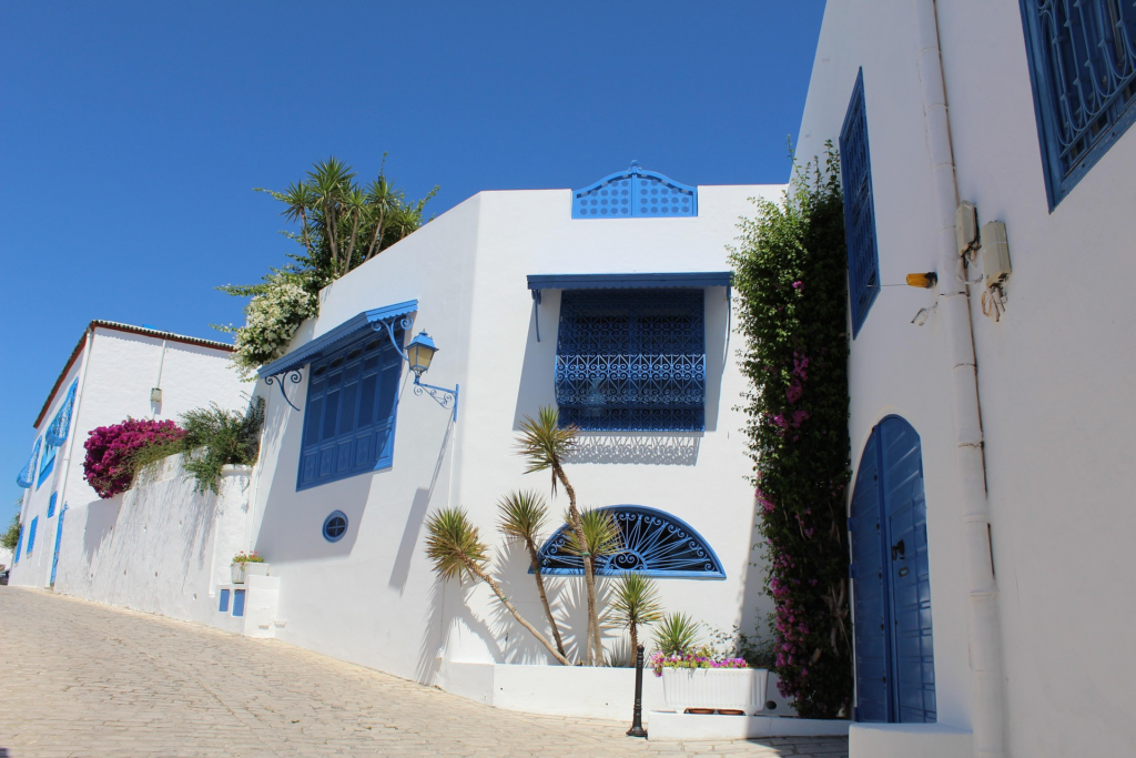 Sidi Bou Said straat Tunesië